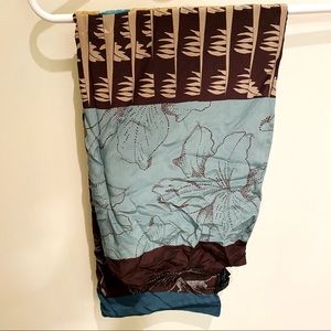 Wool Silk Blend Scarf